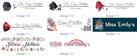 Personalized Desk Name Plate, Clear Acrylic - Image 3