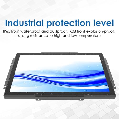 GreenTouch 1000 Nits High Brightness Industrial 18.5 Inch Open Frame Capacitive Touch Screen Monitor - Image 3