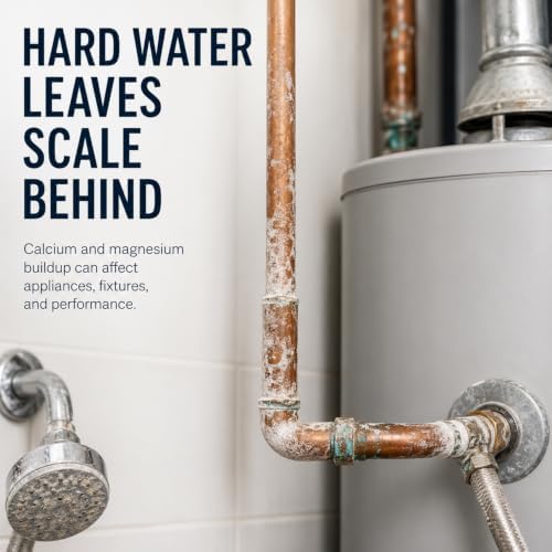 H&G Lifestyles Inline Water Softener for Water Heater, Scale Inhibitor - Image 2