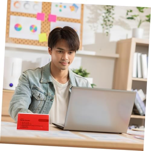 10pcs Plastic Triangular Desk Name Plates for Students - Image 7