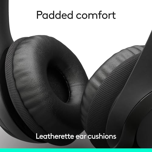 Logitech H391 Wired Headset for PC/Laptop, Stereo Headphones with Noise Canceling Microphone, USB-C, in-Line Controls, Works with Chromebook - Graphite (Pack of 12) - Image 7