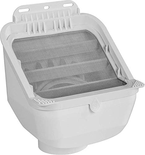 Rain Harvesting Leaf Eater 4 Inch Round Rain Head by RainHarvesting