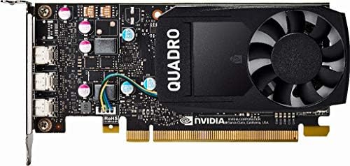 HP 1ME43AA Nvidia Quadro P400 - Graphics Card - Quadro P400-2 GB GDDR5 - PCIe 3.0 X16 Low Profile - 3 X Mini DisplayPort - for Workstation Z240 (SFF) by Unknown