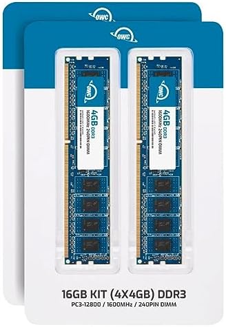 OWC 16GB (4x4GB) DDR3 1600MHz Non-ECC DIMM 1.5V 240-pin Memory RAM - Image 2
