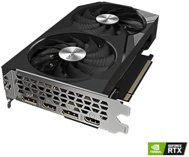 GIGABYTE GeForce RTX 3060 WINDFORCE OC 12G (rev. 2.0) Graphics Card, 2X WINDFORCE Fans, 12GB 192-bit GDDR6, GV-N3060WF2OC-12GD Rev2.0 Video Card - Image 4