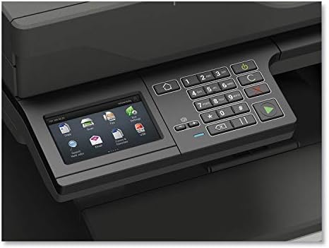 Lexmark MX521de Monochrome All-in One Laser Printer, Scan, Copy, Network Ready, Duplex Printing and Professional Features, Print Speed 46 ppm, Grey, 4.3 inch Touchscreen (36S0800) - Image 2