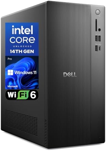 Dell Pro 2026 Desktop Tower 16GB DDR5 RAM 512GB SSD, Windows 11 Pro by Dell