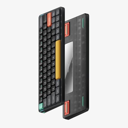 nuphy Air60 V2 Portable Wireless Keyboard 60% Low Profile Mechanical Keyboard Support QMK/VIA Compatible with Windows/mac OS/Linux Supports Bluetooth 5.1/2.4GHz/Wired (USB-C) Gateron Moss Switch - Image 2