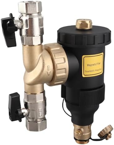 Aramox Premium Brass Magnetic Boiler Filter with 5μm Filtering Accuracy Easy Maintenance for Heating System by Aramox