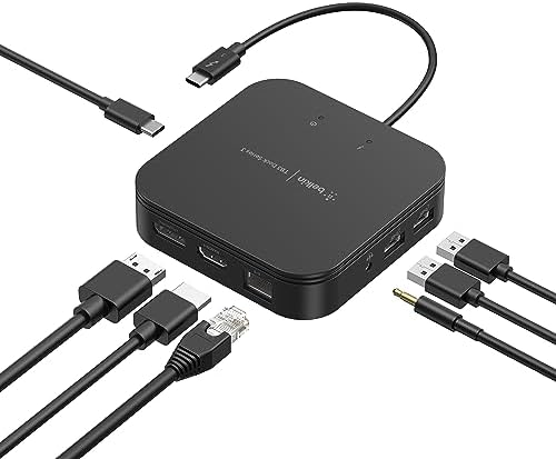 Belkin Thunderbolt 3 Dock Core With Thunderbolt 3 Cable - Usb C Hub - 7-In-1 Docking Station For Macs & Windows, 60W Upstream Charging, With Gigabit Ethernet, Displayport & Audio Ports by Unknown