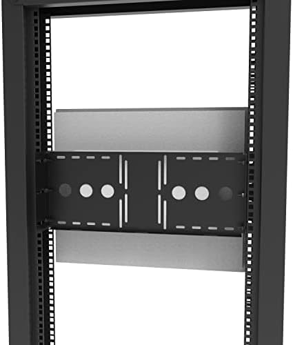 4U Universal VESA LCD Monitor Mounting Bracket for 19 inches Server Rack or Cabinet, Black (MMB) (Pack of 2) - Image 4