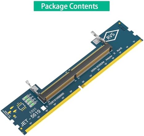 Mustpoint Laptop SO DDR4 RAM to Desktop DDR4 Adapter Card, Memory Tester SO DIMM 4 to ddr4 Converter - Image 7