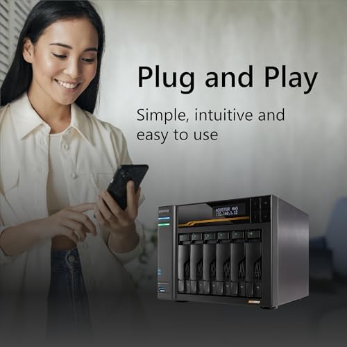 Asustor Lockerstor 6 Gen3 AS6806T 6 Bay NAS for Enthusiast (Diskless) - Image 6