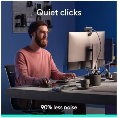Logitech MX Master 3S - Performance Wireless Mouse with Ultra-Fast Scrolling, Ergo, 8K DPI, Track on Glass, Quiet Clicks, Bluetooth, Windows, Linux, Chrome, Black - Image 4