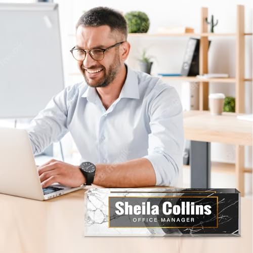 Custom Name Plate for Desk, Employee Appreciation Gifts, Office Decor - Image 5