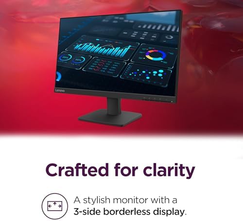Lenovo L22-4e - Office Monitor - 21.5" FHD IPS Display - 100Hz Refresh Rate - 4 ms MPRT - 99% sRGB - Raven Black - Tilt Stand - Image 4