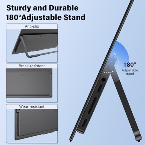 InnoView 14 Inch OLED Portable Monitor 4k UHD 3840x2400 Portable Monitor 100% DCI-P3 | 100000:1Contrast | Built-in Speakers, Travel Monitors for Laptop PC MAC Phone PS4 Xbox Switch - Image 6