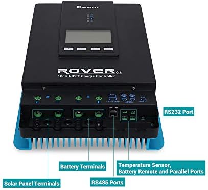 Renogy Rover MPPT Solar Charge Controller 100A 12/24/36/48V for Solar Panel - Image 5