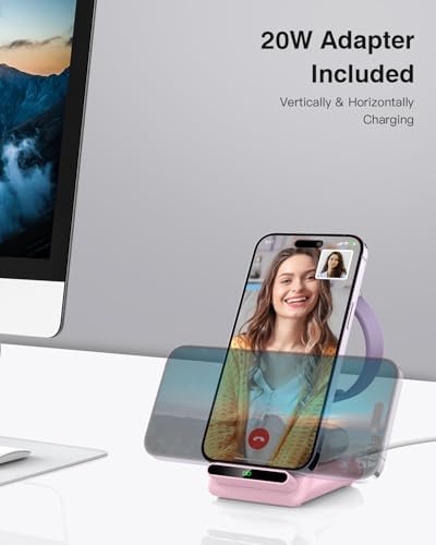 Wireless Charging Station,3 in 1 Charging Stand for Apple Multiple Devices - Image 5