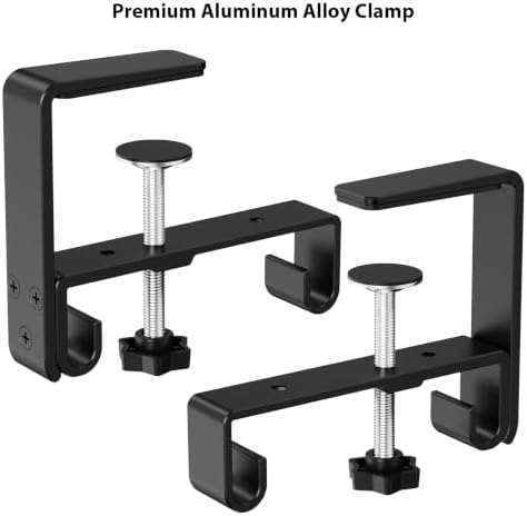 KEEGH Extra Large No Drill Under Desk Cable Management Tray 48 in, Black - Image 6