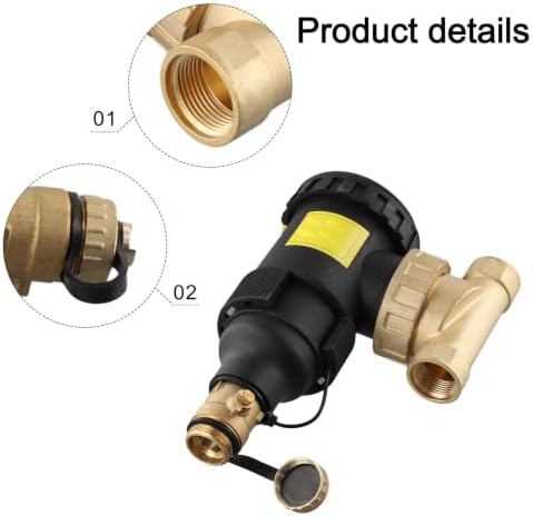 Magnetic Dirt Separator Filter G3/4 for Boiler Heating System HVAC - Image 6