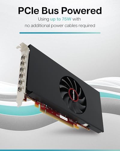 VisionTek AMD Radeon RX 580 8GB GDDR5 6X Mini DP Graphics Card - Image 5