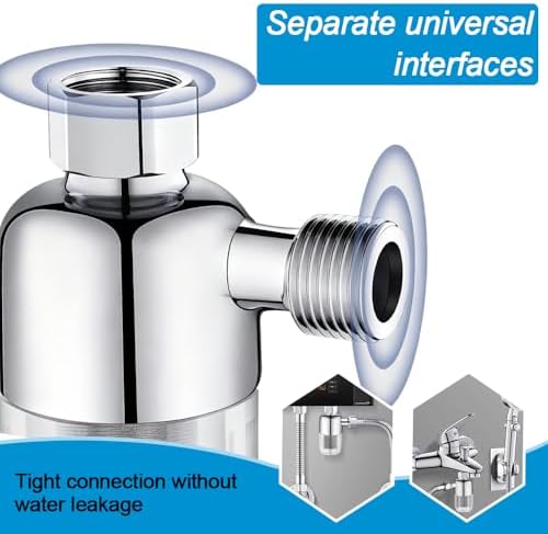 Washing Machine Water Filter, 40 Micron Reusable Brass Inline Sediment Filter, Anti-Scale Hose Pre-Filter for Water Heater, RV, and Toilet Bidet (L Port) - Image 5