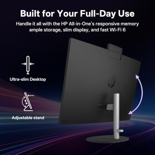 HP 27" FHD Touchscreen Ultra 7 255U All-in-One Desktop, 32GB DDR5 1TB SSD - Image 7