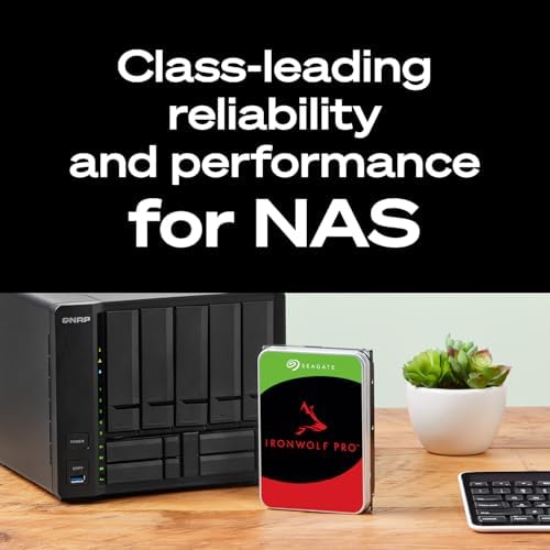 Seagate IronWolf Pro, 16 TB, Enterprise NAS Internal HDD –CMR 3.5 Inch, SATA 6 Gb/s, 7,200 RPM, 256 MB Cache for RAID Network Attached Storage (ST16000NT001) - Image 5