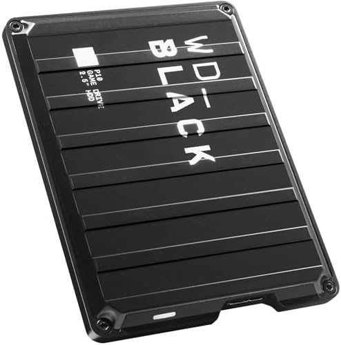 WD_BLACK 2TB P10 Game Drive - Portable External Hard Drive HDD, Compatible with Playstation, Xbox, PC, & Mac - WDBA2W0020BBK-WESN - Image 3