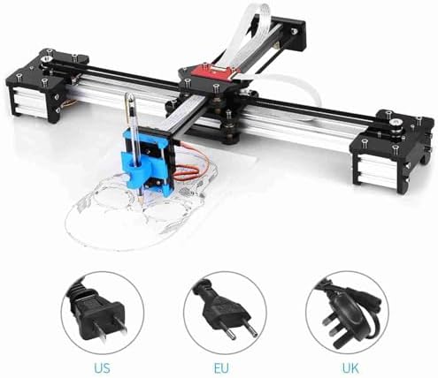 Desktop XY Plotter 310 x 256mm Aluminum Acrylic Machine (US Plug) - Image 3