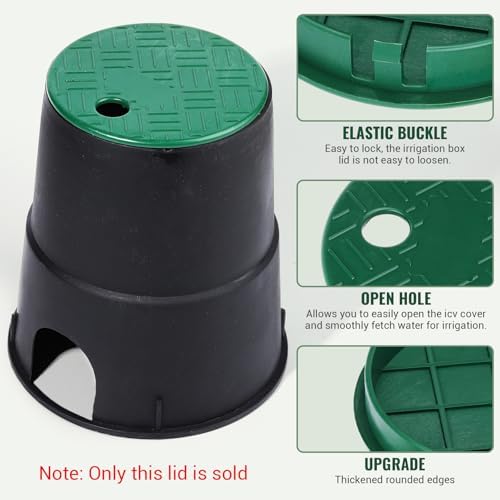 Outdoor Sprinkler Valve Cover, ID 5.5" OD 6", 2PCS - Image 4