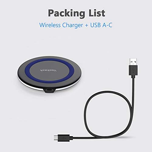 Yootech Wireless Charger,10W Max Wireless Charging Pad(No AC Adapter) - Image 6