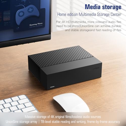 UnionSine Desktop External Hard Drive 10TB, USB3.0 3.5" HDD Storage - Image 3