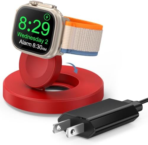 Upgraded for Apple Watch Charger,Portable Magnetic Fast Charging Dock by ZAPOGO