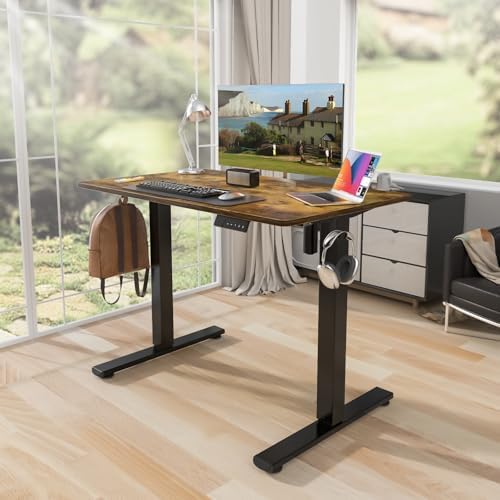 Kingant Standing Desk, 40x24 Inch Electric Height Adjustable Computer Desk - Image 6