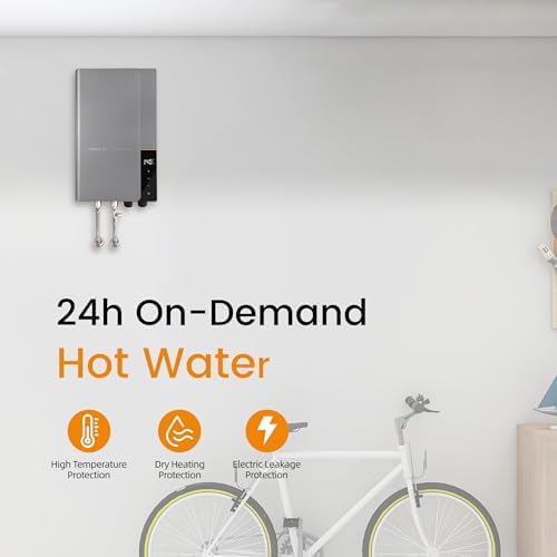 27kW Electric Tankless Water Heater 240V ETL Certified WiFi - Image 6
