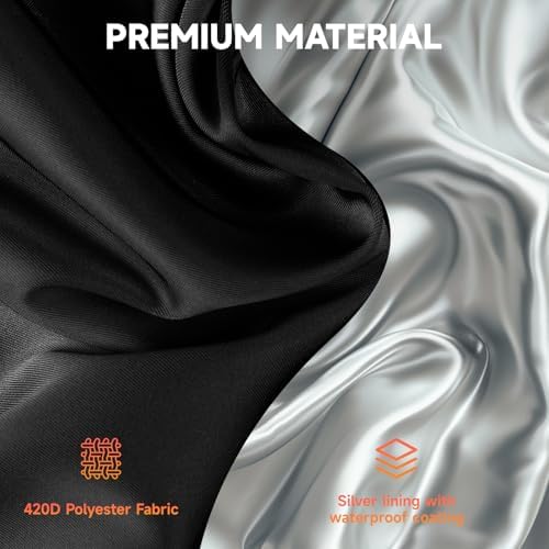Outdoor Faucet Covers for Winter, 3M Thinsulate Sprinkler Freeze Protector, 25”H x 13”W for Garden Lawn Faucets and Yard Hydrant, Waterproof Cover, Reusable - Image 2
