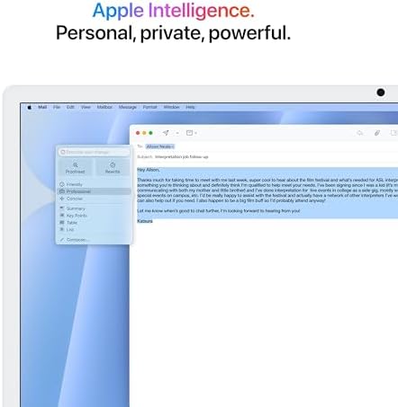 Apple 2024 iMac All-in-One Desktop Computer with M4 chip with 10-core CPU, 10-core GPU: Built for Apple Intelligence, 24GB Unified Memory, 512GB SSD Storage; Blue with AppleCare+ (3 Years) - Image 3