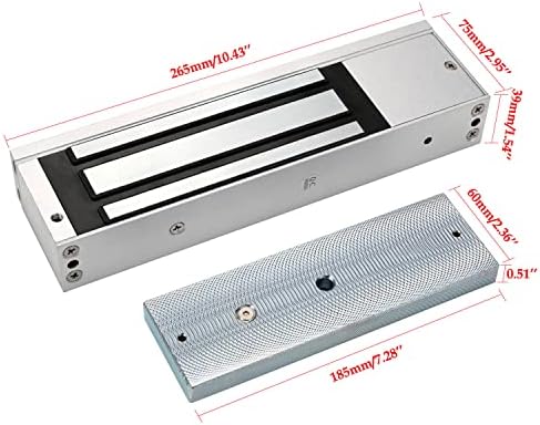 Video Intercom Door Access Control System, 1200lbs Magnetic Lock, Tuya WiFi - Image 4