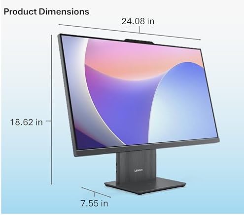 Lenovo IdeaCentre 27" FHD All-in-One Desktop Computer, Intel Core i7-13620H(10-Core, 24MB Smart Cache), 64GB DDR5, 2TB PCIe SSD, Wi-Fi 6, HDMI, USB-C, Wired KB&Mouse, Business AIO, Windows 11 Pro - Image 7