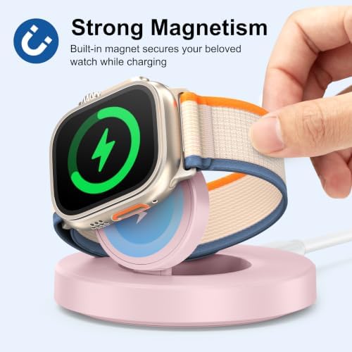 Upgraded for Apple Watch Charger, Foldable Travel Fast Charging Dock - Image 3