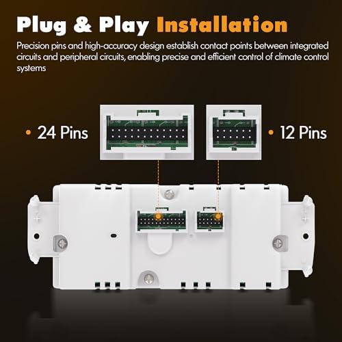 599-211XD Climate Control Module AC Heater HVAC Panel Compatible with 2003-2007 Chevy Silverado GMC Sierra 1500 2500 3500 Tahoe Suburban Avalanche Yukon XL Trailblazer Envoy Hummer H2 Buick Cadillac - Image 5