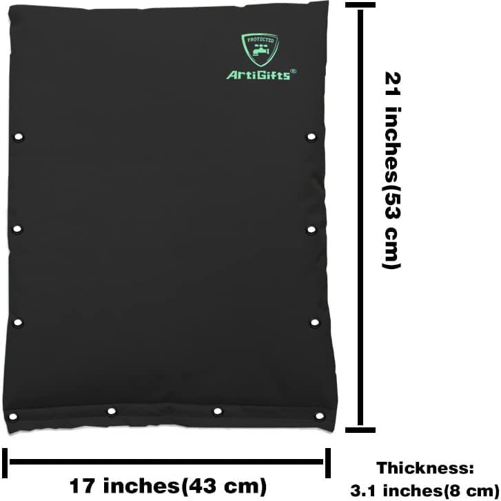 Pro Insulated Pouch - Backflow Insulation Cover for Winter Freeze Protection, Black, 17’’W x 21’’H - Measure Before Purchase - Image 6