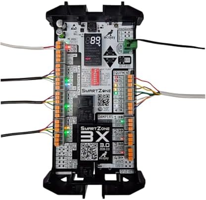SmartZone-3X : 3 Zone HVAC Controller KIT w/ Temp Sensor; Dual Climate Control to Replace Honeywell HZ322, EWC, Zonefirst, Zonex, Durozone & More - Image 5