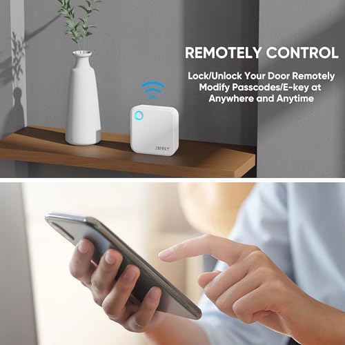 Sifely Smart Lock Wi-Fi Gateway - Remote Access Hub for Sifely Smart Door Lock, Works with App & Alexa (Model G5, Supports 2.4G & 5G Wi-Fi Dual-Band) - Image 3