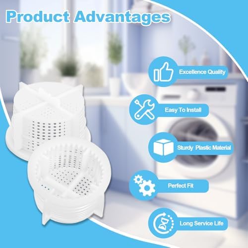 Upgraded AGM73269501 Washer Water Inlet Valve Filter Screen for LG Ken-more Washers, Replaces for AP5202486, 1810261, AH3618281, EA3618281 & PS3618281 Pack of 4 - Image 5