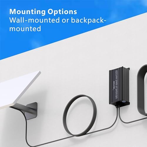 Up to 10 Hours Run time: Pilestone/Woyum Starlink Mini UPS (Uninterruptible Power Supply) Portable Light Weight 3 lbs, for Starlink Mini Dish, Outdoor Camping Power Supply 22V/ 10Ah/ 220Wh - Image 5