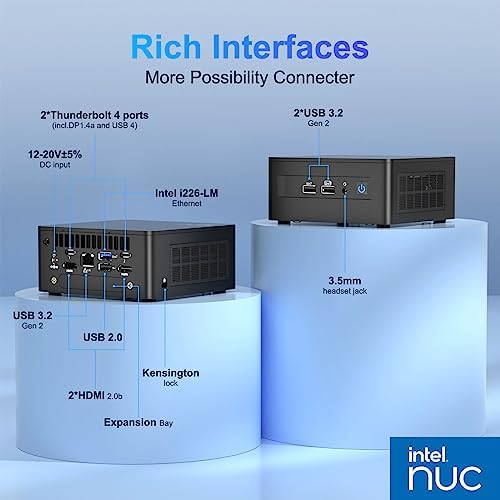 ASUS NUC 13 Pro, Intel NUC 13 Pro NUC13ANHi5 Mini PC,16GB RAM 512GB SSD - Image 5