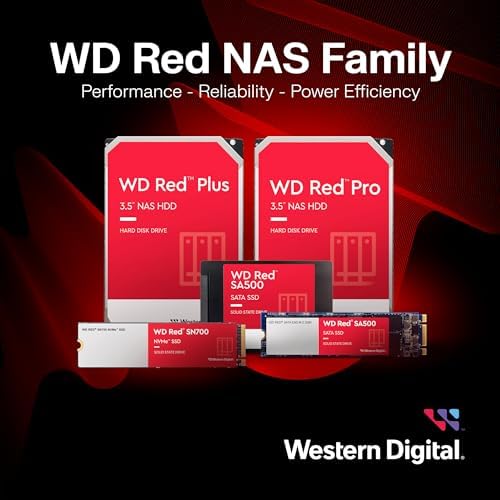 Western Digital 8TB WD Red Plus NAS Internal Hard Drive HDD - 5400 RPM, SATA 6 Gb/s, CMR, 256 MB Cache, 3.5" - WD80EFAX - Image 7